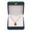 Wholesale High Quality Red Velvet Inside Pu Leather Jewelry Box Luxury Necklace Box