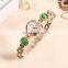 JW 3431 Elegant Quartz Analog Chain Stainless Steel Watch For Women Girl Latest Hand Watch