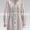 Fashion Colorful Yarn Dyed Stripe Design for women's wear