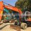 Japan import second hand hitachi zx130 wheel excavator machinery in excellent quality