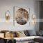 Industrial Vintage Sconces Romantic Bedroom Living Room Aisle Nordic Creative Background Luxury Wall Lamp