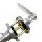 American style zinc alloy doors handles locks lever lock with brass cylinder in low price