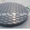 Black anti-slip durable crane outrigger pad road mat uhmwpe outrigger pads for crane