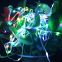 Christmas Patio Icicle Outdoor Decoration IP68 Waterproof 240leds Led Lights String