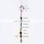 Natural Crystal Gemstone Car Accessories Amethyst Pendants Semi-Precious Crafts 7 Chakras Stones Healing Crystals Tree of Life