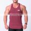 Mens Gymwear Travel Vest Sleeveless Singlet Vest Gym Cotton Tank Top Men Workout Clothes Fitness