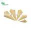 Yada High Quality Pine Wooden Cone for Food Fruit Natural Wooden Pine  Boat Cup Aspen Cone