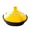 Cast iron enamel tagine pots with ceramic lid tagine/tajine Material Metal