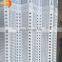 Factory Storage Yard Dust Control Steel Fencing Wall With Perforated Metal