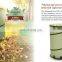 30 Gallon Canvas Garden Waste Bag Bucket Pop-up Reusable Yard Leaf Bag Holder- Trash Bag Heavy Duty Hardened Bottom