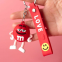 Custom Cartoon Silicone Key Chain Bag Pendant Diy Accessories Accessories