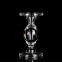 Vintage Clear Crystal Tea Light Pillar Votive Candle Stick Stand Holders Decorative For Wedding Table Christmas Decoration