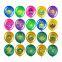 Wholesale Happy EID Party Decoration Latex Ballon Globos Custom Printed Ramadan Mubarak Globo Balloon