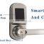 New Zinc Alloy digital electronic mobile nfc door lock with handle