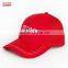 customized cotton cap with embroidery blank snapback cap
