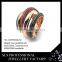 2015 Indian rose golden plated colored stone beautiful design 925 silver rings for women from SLS wholesale Jewerly