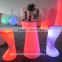 PE Plastic Bar Table with LED light and remote control YXF-50120