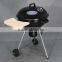 Outdoor and Indoor BBQ Charcoal Grill with black enamelled