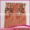 2015 Cheap Clip In Hightight Hair Extension India Virgin Human Hair Extension