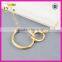 2015 fashion Interlocking Circle Necklace Infinity Necklace Interlocking Hoop Necklace Infinity Pendant Necklace Gold
