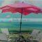 9' Wind Resistant Lotus Fiberglass Patio Umbrella Canopy