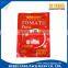 Plastic tomato sauce packaging /tomato ketchup spout pouch/ ketchup doypack                        
                                                Quality Choice