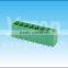 Dongguan Yxcon high quality pitch 3.5mm bending pluggable Terminal Block