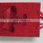 Kraft Paper Waterproof paper gift bag with Ribbon Handles