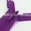 Widely used Fashion close end lace tape invisible zipper
