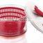 As seen on TV plastic manual vegetable and fruit tools salad spinner 4.2L with SS blade
