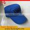 3D Embroidery 100% Cotton Twill Military Cap Army Blue Military Hat
