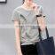 Cheap Round Neck T Shirt Custom Print Girl Sexy Sublimation Printing T Shirt
