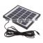 New solar light Solar Charging System USB 5V 4w soalr Cell Mobile Phone Charger for garden decoration Camping Fishing Lighting