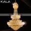 New style customized LED light Crystal Pendent engineering Lamp for hotel decoration