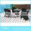 rattan tables and chairs for restaurant used