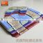 2 pcs bath mats with TPR anti slip base