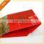 Snack red and glod flat paper box