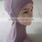 Fashion 100% Cotton Muslim Muslim Inner Hijab Caps Islamic Inner Scarf Hats muslim scarf