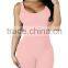 Europe and the United States MOON BUNNY station all-match - new leisure sleeveless sexy backless tight Jumpsuit 64016 hollow