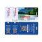 unique pvc combo card contact card