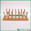 FUBOO Bamboo Dish Cup Stand Rack