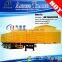 China 3 axles dry van semi trailer bulk cargo transporting carbon steel fiberglass box trailer truck