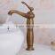 bathroom lavatory faucet mono basin mixer tap in antique brass finish latrina faucet culina faucet