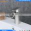 Nickel Brushed Deck Mounted Single Handle Single Hole Bathroom Waterfall Basin Mixer                        
                                                Quality Choice