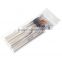 15pcs wooden handle synthetic hair nail brush set