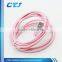 1-2 m custom nylon braided metal casing usb extension cable