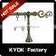 KYOK High quality currtain pole finials , 28mm polished curtain curtain pole finials