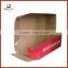 Custom folding kraft paper box for packaging food with no glue
