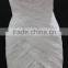 Real factory sample! Soft tulle drapping nice mermaid lace wedding dress