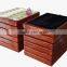 China manufacturer custom stackable wooden jewelry tray